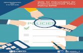OECD/JRC joint workshop - European Commission · evidence in policy-making? This will include how to incorporate evidence and other inputs to the policy-process, including stakeholder