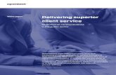 White paper Delivering superior - OpenText · Delivering superior client service Multichannel communications in the public sector White paper Government organizations at every level