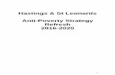 Hastings & St Leonards Anti-Poverty Strategy Refresh 2016-2020€¦ · 3 Foreword Poverty continues to affect the lives of many people in Hastings and St Leonards. It limits the opportunities