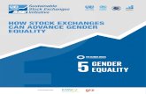 HOW STOCK EXCHANGES CAN ADVANCE GENDER EQUALITY · HOW STOCK EXCHANGES CAN ADVANCE GENDER EQUALITY 4 Human rights form the basis for a life of dignity and freedom – regardless of