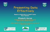 Presenting Data Effectively - University of Rhode Islandcels.uri.edu/docslink/ww/Publications/PresentingDataEffectively.pdf · Presenting Data Effectively Based on Materials by Geoff