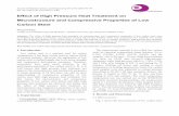 Effect of High Pressure Heat Treatment on Microstructure and ...€¦ · Effect of High Pressure Heat Treatment on Microstructure and Compressive Properties of Low Carbon Steel Meng