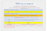 ICCMIT’17 CONFERENCE AGENDAand Big Data Era Session Chair: Kheder Refer to U1 Refer to U2 Refer to U3 Refer to U4 13:00 PM to 14:30 PM Lunch at Faculty of Management, University