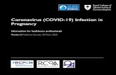 Coronavirus (COVID-19) Infection in Pregnancy · 2020-03-28 · Coronavirus (COVID-19) Infection in Pregnancy. 2 Table of contents Summary of updates 3-4 1. Introduction 5-8 2. Advice