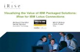 Visualizing the Value of IBM Packaged Solutions: iRise for ...assets.irise.com/files/pdf/ascendant_web_seminar.pdf · Visualizing the Value of IBM Packaged Solutions: iRise for IBM