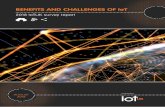BENEFITS AND CHALLENGES OF IoT - iotuk.org.uk · BENEFITS AND CHALLENGES OF IoT l 2018 IoTUK SURVEY REPORT Summary The Internet of Things (IoT) is moving beyond hype to practical