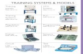TRAINING SYSTEMS & MODELS - ikmwebshop.no · TRAINING SYSTEMS & MODELS PLC V.D.I. System Programming Sensors Training panels Training Systems Regulation Energy ... † 3 lighting