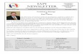 IAPI NEWSLETTER NEWSLETTER - Iowa investigators IAPI NEWSLETTER... · 2015-01-02 · investigator, a successful businessman, and his passion for the investigative profession for more