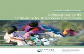 New Delhi 110 003 Engaging with Citizens to Improve Services · Water and Sanitation Program-South Asia World Bank 55 Lodi Estate New Delhi 110 003 India ... The World Bank, and the