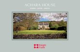 Achara House - OnTheMarket · 2015-02-26 · The seller reserves the right to conclude a bargain for the sale ahead of a notified closing date and will not be obliged to accept either
