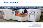 CHARMILLES ROBOFORM 35 P with QCRi - maschinen-kistner.de · CHARMILLES ROBOFORM 35 P | Autorestart/ Polishing Ra 0.1 µm (CH 0) / Contouring / M-functions / Machine autodiagnostic