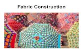 Fabric Construction - P.G.G.C.G.-11, E-Content Management ...cms.gcg11.ac.in/attachments/article/87/Fabric Construction -4-.pdf · Fabric Construction. Fabric Construction Methods