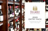 2020 ENTRY PACK...Fortnum & Mason Best Debut Drinks Book Award 2019, Kate is the wine columnist for Olive magazine and contributes to consumer and trade press including The Guardian,
