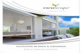 OUTDOOR BLINDS & AWNINGSBlinds and Awnings offer is no different. Designed to withstand even the harshest Australian weather, from Queensland’s heat and sunshine to Melbourne’s