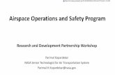 Airspace Operations and Safety Program · Service-oriented architecture ... Let’s think beyond imagination, and assure all airspace users’ inclusion, Exploration, simulation,
