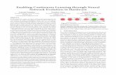 -1mmEnabling Continuous Learning through Neural Network ... › papers › genesys_cogarch2018.pdf · Enabling Continuous Learning through Neural Network Evolution in Hardware Ananda
