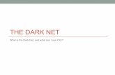 The Dark Net - Isle of Wight PC User Group · • PRINCE2 Practitioner • Certified Novell Administrator (v5.x) ... •Within the dark net, both web surfers and website publishers