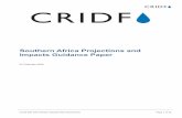 Southern Africa Projections and Impacts Guidance Papercridf.net › RC › wp-content › uploads › 2018 › 04 › Extlib31.pdfSouthern Africa Projections and Impacts Guidance Paper