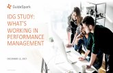 IDG STUDY: WHAT’S WORKING IN PERFORMANCE ......• Media: Through our websites, events and internaonal publicaons, IDG provides the insights that tech buyers need to put technology