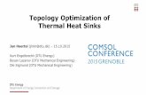 Topology Optimization of Thermal Heat Sinks...Topology Optimization of Thermal Heat Sinks Jan Haertel (jhkh@dtu.dk) –15.10.2015 Kurt Engelbrecht (DTU Energy) Boyan Lazarov (DTU Mechanical