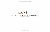 STUDY OF CHRIST - Christian Ministry...Study of Christ by David Cartledge Distributed by Christology. Page 4 Chapter One THE TRUTH ABOUT JESUS CHRIST 1.1 INTRODUCTION The Doctrine