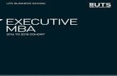EXECUTIVE MBA - University of Technology Sydney€¦ · Executive MBA projects deliver knowledge with impact and real value for our partner organisations across start-up, global and