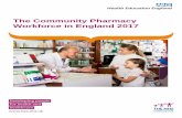 The Community Pharmacy Workforce in England 2017 · Health Education England commissioned the Community Pharmacy Workforce Survey 2017 in order to better understand the current ...