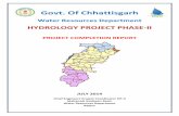 Govt. Of Chhattisgarhnhp.mowr.gov.in/docs/HP-2/PCR/Chattisgarh/HP-II... · CHHATTISGARH STATE 1. The Basin of Chhattisgarh The State of Chhattisgarh has the geographical area as per
