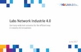 Labs Network Industrie 4 - Industrial Internet Consortium · Big Data Analytics in Electronics Manufacturing Machine Data Acquisition in Production FactoryView –Seeing the Factory