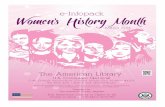 eInfopack on Women’s History Month - …...Bossypants by Tina Fey. Reagan Arthur Little, Brown, 2013. From Suffrage To The Senate: America's Political Women: An Encyclopedia Of Leaders,