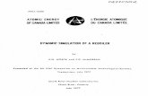 ATOMIC ENERGY mS& L'ENERGIE ATOMIQUE OF ...REFERENCES 9 8. NOMENCLATURE 10 DYNAMIC SIMULATION OF A REBOILER E.O. Moeck and P.D. HcHorran Reactor Control Branch Atomic Energy of Canada