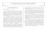 Construction Law Newsletteradvertisement of the contract. Currently that level is $100,000 for most construction projects, $50,000 for transportation projects, $150,000 for goods and