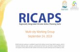Multi-city Working Group September 24, 2019 · 2019-12-11 · Multi-city Working Group September 24, 2019 RICAPS technical assistance is available through the San Mateo County Energy