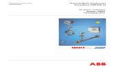 Operating Instruction Thermal Mass Flowmeter · Operating Instruction OI/FMT500-IG-EN 07.2017 Rev. B Translation of the original instruction Manufacturer: ABB Automation Products