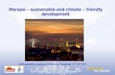 Warsaw – susti bltainable andli td climate – fi dlfriendly … · 2012-05-29 · Warsaw – susti bltainable a develop ESD-specialist meeting in Hamburg ndli td climate – fi