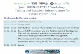 Joint SIRFN-ELECTRA Workshop: Testing and Research ...integratedgrid.com/wp-content/uploads/2017/01/02...Joint SIRFN-ELECTRA Workshop: Testing and Research Infrastructure for Future
