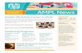 Alsip-Merrionette Park Public Library District AMPL …...alsiplibrary.com | AMPL News 3Registration is requested for all programs. Stop by the Information Desk or call 708.926.7024