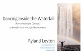 Dancing inside the waterfall - ProjectTalks - ProjectTalks · Ryland Leyton, CBAP, PMP, is a business analyst, speaker, educator, Agile coach, and technology translator. He has worked