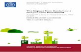 The Impact from Sustainable Responsible Investment1176170/...Sustainable and responsible investments, SRI, pension and life insurance, ESG factors, impact investment, the principal-agent
