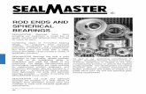 Sealmaster Rod Ends & Spherical Bearingsbaleromex.com/catalogos/C-SM-BPRotulas.pdf146 ROD ENDS & SPHERICAL BEARINGS Three-Piece Rod Ends SEALMASTER three-piece rod ends incorporate