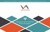 Sponsorship Package - Venture Atlanta · Sifted SIGNiX Smart Gladiator LLC Social123, Inc. Springbot Storj Labs StrataCloud, Inc. Terminus TITIN Unicore Health, Inc. UserIQ Voxa Wellview