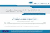 Tender Document 2 MARINE-EO PCP CHALLENGE · 2018-06-29 · Pre-Commercial Procurement (PCP) Tender Document 2 – MARINE-EO PCP CHALLENGE Deadline to submit an offer: 9th April 2018