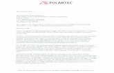 POLARTEC - International Trade Administrationweb.ita.doc.gov/tacgi/CaftaReqTrack.nsf... · month ifnecessary. Polartec hasproduced this fabric inthepastwith verysimilar physical properties