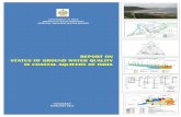 REP ORT ON STATUS OF GROUND WATER QUALITY IN COASTAL AQUIFERS … Report.pdf · status of ground water quality in coastal aquifers of india government of india ministry of water resources