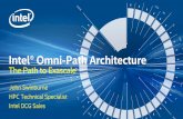 Intel® Omni-Path Architecture - Teratec...Nov 03, 2015  · Expanding capabilities NVMeover Fabric, Multi-modal Data Acceleration (MDA), and robust support for heterogeneous clusters