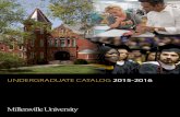 underGraduate CataloG 2015-2016 - Millersville University · 2020-04-24 · P.O. Box 1002 Millersville, PA 17551-0302 Undergraduate Catalog 2015-2016 717-872-3011 An undergraduate