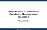 Introduction to Relational Database Management Systems€¢ResultSet executeQuery(String SQL) –Use this method when you expect to get a result set, as you would with a SELECT statement.