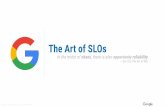 The Art of SLOs - Google Search ·  1. … choose to fail fast and catch errors early through rapid iteration. 2. … have Ops engage in the design of