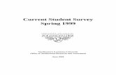 Current Student Survey Spring 1999...Current Student Survey Spring 1999 Southeastern Louisiana University Office of Institutional Research and Assessment June 2000