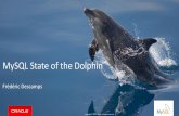 MySQL State of the Dolphin...5000+ bug ixes 500+ new tests ... Oracle Conidenial – Internal/Restricted/Highly Restricted 14 MySQL 8.0 7% MySQL 5.7 65% MySQL 5.6 24% MySQL 5.5 4%